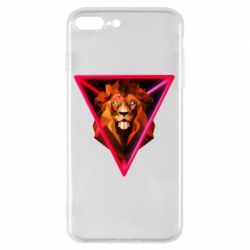 Чехол для iPhone 8 Plus Lion art - PrintSalon