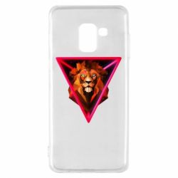 Чехол для Samsung A8 2018 Lion art - PrintSalon