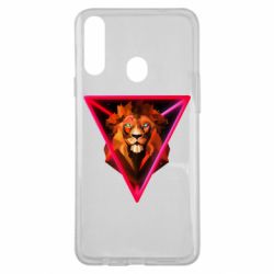 Чехол для Samsung A20s Lion art-PrintSalon Чехол для Samsung A20s Lion art