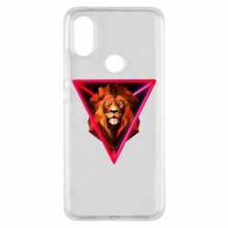 Чехол для Xiaomi Mi A2 Lion art - PrintSalon