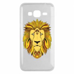 Чехол для Samsung J3 2016 Lion art - PrintSalon