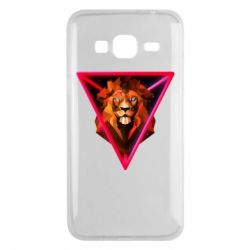 Чехол для Samsung J3 2016 Lion art - PrintSalon