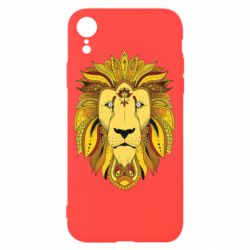 Чехол для iPhone XR Lion art - PrintSalon