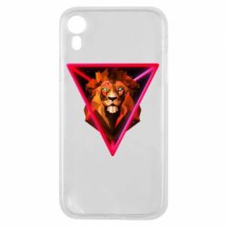 Чехол для iPhone XR Lion art - PrintSalon