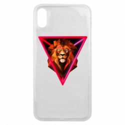 Чехол для iPhone Xs Max Lion art - PrintSalon