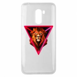 Чехол для Xiaomi Pocophone F1 Lion art - PrintSalon