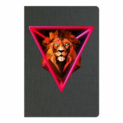 Блокнот с принто Lion art - PrintSalon