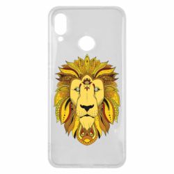 Чехол для Huawei P Smart Plus 2018 Lion art - PrintSalon
