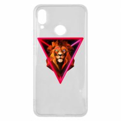 Чехол для Huawei P Smart Plus 2018 Lion art - PrintSalon