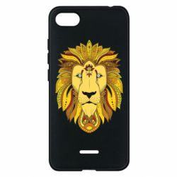 Чехол для Xiaomi Redmi 6A Lion art - PrintSalon
