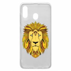 Чехол для Samsung A20 Lion art - PrintSalon