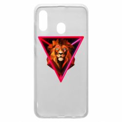 Чехол для Samsung A20 Lion art - PrintSalon