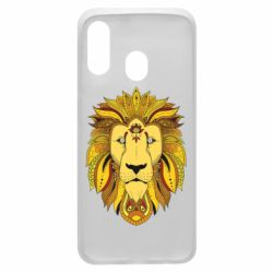 Чехол для Samsung A40 Lion art - PrintSalon