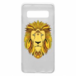 Чехол для Samsung S10 Lion art - PrintSalon