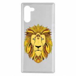 Чехол для Samsung Note 10 Lion art - PrintSalon