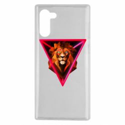 Чехол для Samsung Note 10 Lion art - PrintSalon