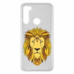 Чехол для Xiaomi Redmi Note 8 Lion art - PrintSalon