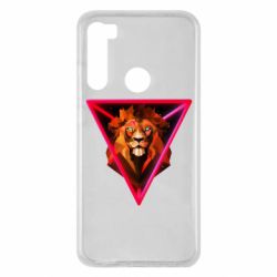 Чехол для Xiaomi Redmi Note 8 Lion art - PrintSalon