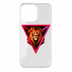 Чехол для iPhone 14 Pro Max Lion art - PrintSalon