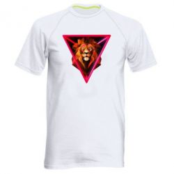 Мужская футболка для спорта Lion art - PrintSalon