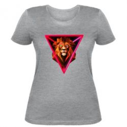 Женская футболка Lion art - PrintSalon