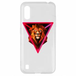 Чехол для Samsung A01/M01 Lion art-PrintSalon Чехол для Samsung A01/M01 Lion art