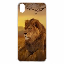 Чехол для Xiaomi Redmi 7A Lion in the field - PrintSalon