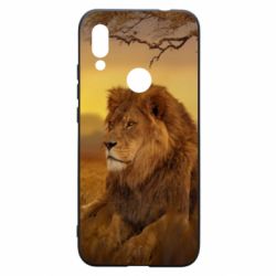 Чехол для Xiaomi Redmi 7 Lion in the field - PrintSalon