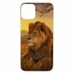 Чехол для iPhone 11 Lion in the field - PrintSalon