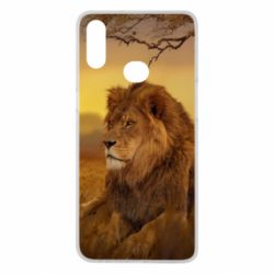 Чехол для Samsung A10s Lion in the field - PrintSalon