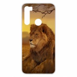Чехол для Xiaomi Redmi Note 8 Lion in the field - PrintSalon