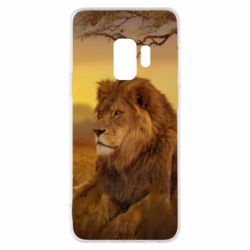 Чехол для Samsung S9 Lion in the field - PrintSalon