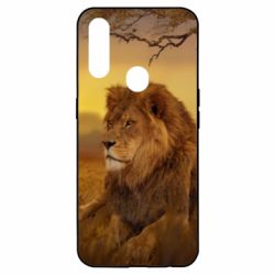 Чехол для Oppo A31 Lion in the field - PrintSalon