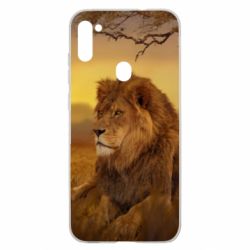Чехол для Samsung A11/M11 Lion in the field - PrintSalon