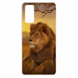 Чехол для Samsung S20 FE Lion in the field - PrintSalon