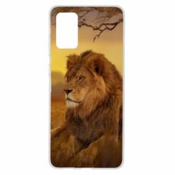 Чехол для Samsung S20+ Lion in the field - PrintSalon