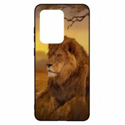 Чехол для Samsung S20 Ultra Lion in the field - PrintSalon