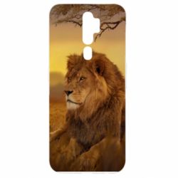 Чехол для Oppo A5/A9 2020 Lion in the field - PrintSalon