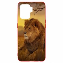 Чехол для Oppo Reno 5 Lite Lion in the field - PrintSalon