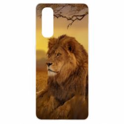 Чехол для Oppo Find X2 Lion in the field - PrintSalon