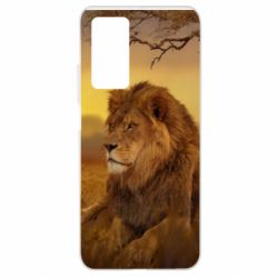 Чехол для Xiaomi Mi 10T/10T Pro Lion in the field - PrintSalon