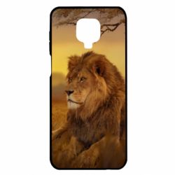 Чехол для Xiaomi Redmi Note 9S/9Pro/9Pro Max Lion in the field - PrintSalon