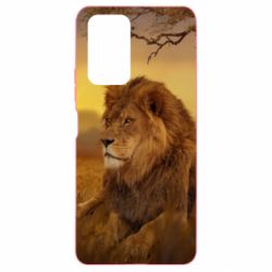 Чехол для Xiaomi Redmi Note 10 Pro Lion in the field - PrintSalon