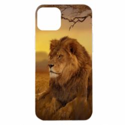 Чехол для iPhone 14 Plus Lion in the field - PrintSalon