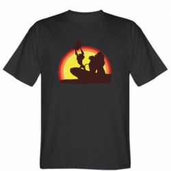 Чоловіча футболка Stedman Lion king silhouette - PrintSalon