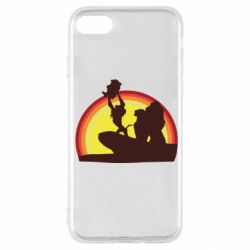 Чохол для iPhone SE 2022 Lion king silhouette - PrintSalon