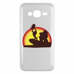 Чохол для Samsung J3 2016 Lion king silhouette - PrintSalon