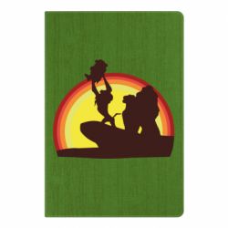 Блокнот Lion king silhouette - PrintSalon