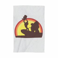 Рушник з принтом Lion king silhouette - PrintSalon