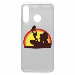 Чохол для Huawei P30 Lite Lion king silhouette - PrintSalon